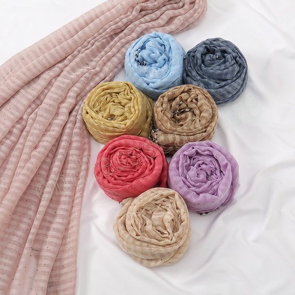 cotton viscose hijab with rhinestone muslim scarves shawls solid headscarf with lace islamic turban headband wraps foulard, Blue;gray
cotton viscose hijab with rhinestone muslim scarves shawls solid headscarf with lace islamic turban headband wraps foulard, Blue;gray