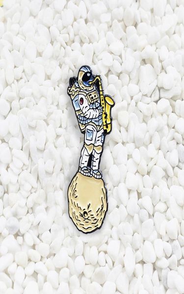 new astronaut blowing saxophone brooch space moon enamel pin fashion cartoon children student clothes lapel pendant jewelry gift3565733, Gray
new astronaut blowing saxophone brooch space moon enamel pin fashion cartoon children student clothes lapel pendant jewelry gift3565733, Gray