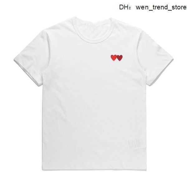 play mens t shirt designer cdg embroidery red heart commes des casual women shirts badge quanlity tshirts cotton short sleeve 4 3mr3, White;black
play mens t shirt designer cdg embroidery red heart commes des casual women shirts badge quanlity tshirts cotton short sleeve 4 3mr3, White;black