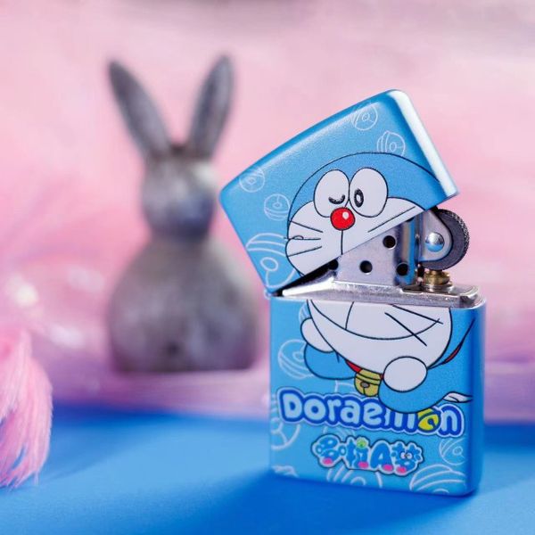 zipo lighter original genuine doraemon color printing blue fatty windproof kerosene send boyfriend gift, Silver
zipo lighter original genuine doraemon color printing blue fatty windproof kerosene send boyfriend gift, Silver