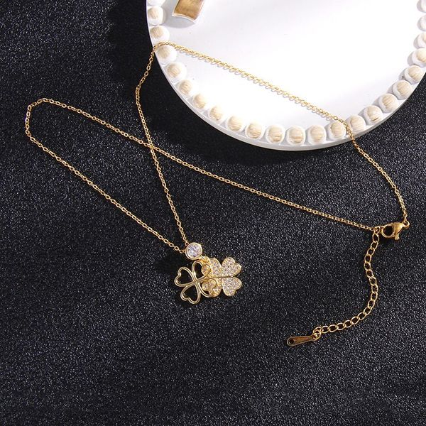 necklaces four-leafed clover luxury necklace designers jewelry diamonds necklace women titanium steel gold-plated neve, Golden;silver
necklaces four-leafed clover luxury necklace designers jewelry diamonds necklace women titanium steel gold-plated neve, Golden;silver
