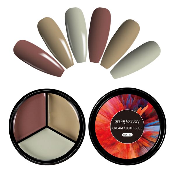 buriburi solid gel nail polish palette, soak led nail art white pink pudding gel 3 colors (05#), Red;pink
buriburi solid gel nail polish palette, soak led nail art white pink pudding gel 3 colors (05#), Red;pink