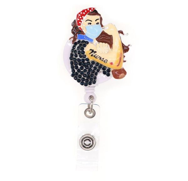 10pcs super women nurse hero retractable badge holder rhinestone bling for nurse gift id card name pull reels with clip6438755, Gray
10pcs super women nurse hero retractable badge holder rhinestone bling for nurse gift id card name pull reels with clip6438755, Gray