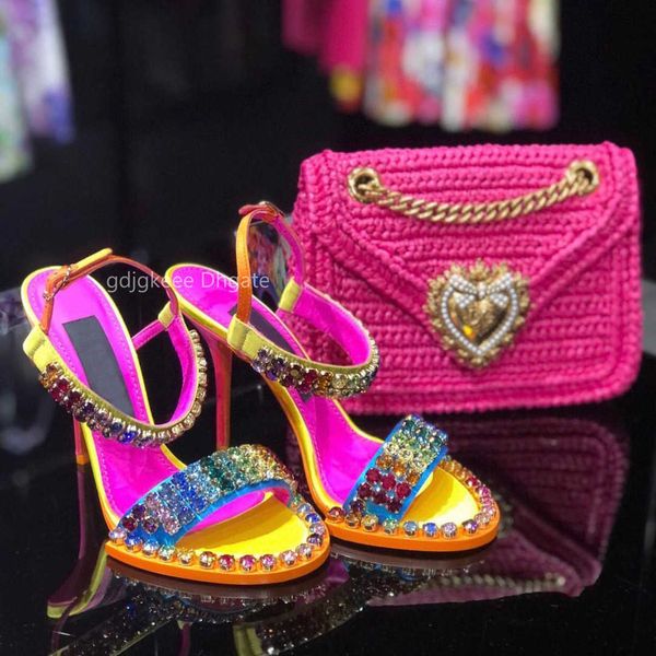 designer women high heel sandals rhinestone luxury crystal fashion designer stiletto bling party summer open-toe shoes hand sewn colorful si, Black
designer women high heel sandals rhinestone luxury crystal fashion designer stiletto bling party summer open-toe shoes hand sewn colorful si, Black