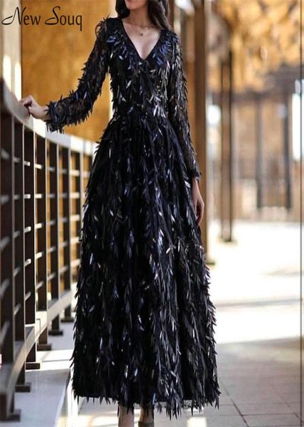 dubai black v neck long sleeve evening dresses 2020 a line sparkly sequined ankle length evening gowns formal dress saudi arabia3100683, Black;red
dubai black v neck long sleeve evening dresses 2020 a line sparkly sequined ankle length evening gowns formal dress saudi arabia3100683, Black;red