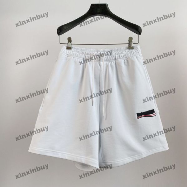 xinxinbuy men women designer shorts pant sea wave embroidery jacquard fabric spring summer white black khaki gray xs-l
xinxinbuy men women designer shorts pant sea wave embroidery jacquard fabric spring summer white black khaki gray xs-l