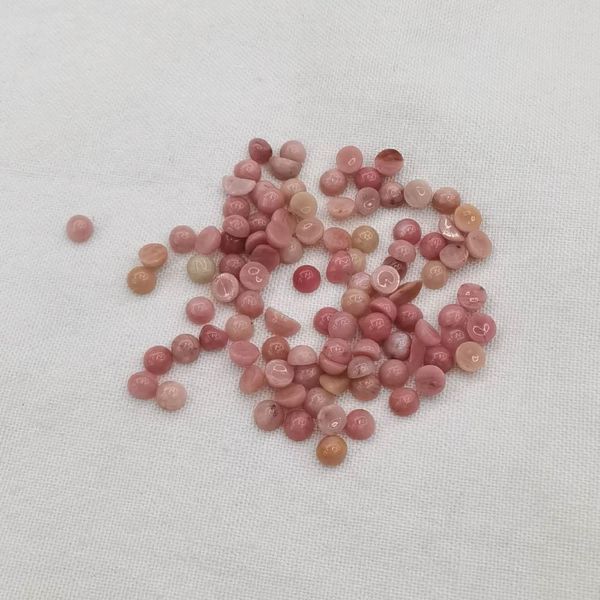 crystal fashion 3mm natural rhodochrosite round cab cabochon good quality beads for jewelry making wholesale 50pcs/lot
crystal fashion 3mm natural rhodochrosite round cab cabochon good quality beads for jewelry making wholesale 50pcs/lot