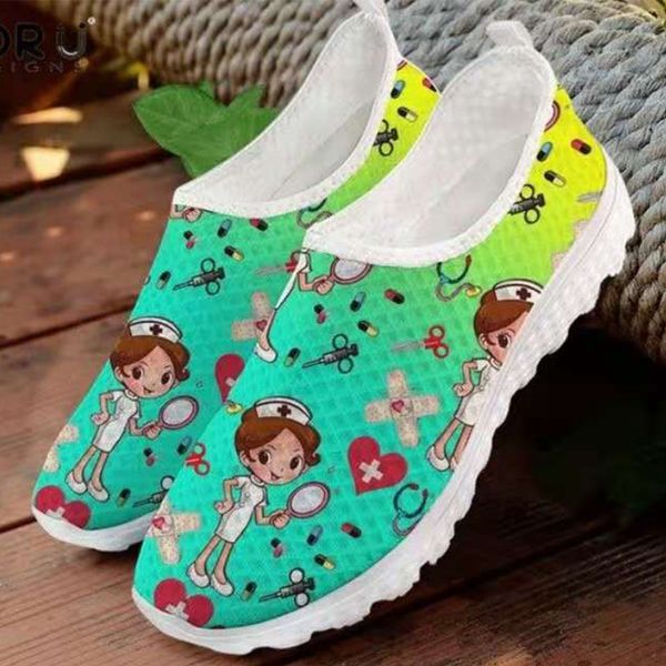 women shoes lightweight comfortable casual shoes cartoon nurse print women sneakers breathable flats shoes zapatillas mujer35-43, Black
women shoes lightweight comfortable casual shoes cartoon nurse print women sneakers breathable flats shoes zapatillas mujer35-43, Black