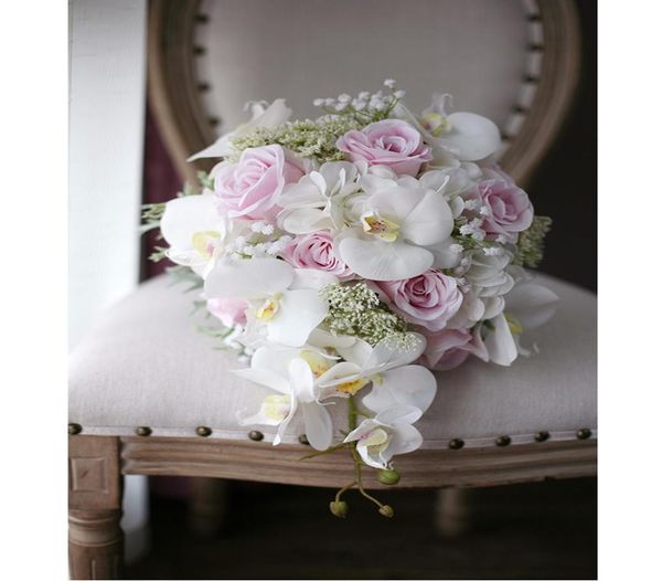 romantic ivory pink cascading bridal bouquets de mariage roses orchid artificial silk flower handmade wedding bouquet 2018 ramo de1830550
romantic ivory pink cascading bridal bouquets de mariage roses orchid artificial silk flower handmade wedding bouquet 2018 ramo de1830550
