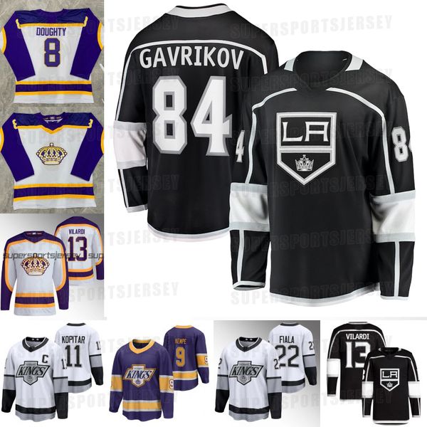 la 84 vladislav gavrikov kings hockey jerseys adrian kempe anze kopitar viktor arvidsson kevin fiala phillip danault alex iafallo gabriel vi, Black;red
la 84 vladislav gavrikov kings hockey jerseys adrian kempe anze kopitar viktor arvidsson kevin fiala phillip danault alex iafallo gabriel vi, Black;red
