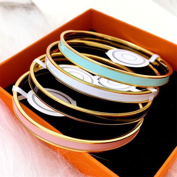 h designer bracelets for women brand bracelet luxury jewelry fashion accessories enamel titanium steel gold-plated never fade not allergic s, Black
h designer bracelets for women brand bracelet luxury jewelry fashion accessories enamel titanium steel gold-plated never fade not allergic s, Black
