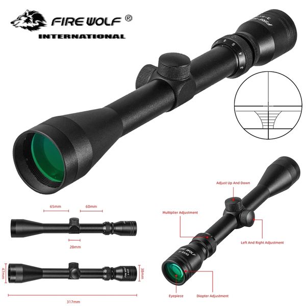 fire wolf 3-9x40 bow cross tactical riflescope optic sniper deer rifle scope hunting scopes rifle outdoor sight scope
fire wolf 3-9x40 bow cross tactical riflescope optic sniper deer rifle scope hunting scopes rifle outdoor sight scope