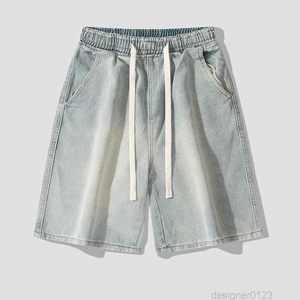 summer thin retro high street old denim shorts american hip-hop street y2k trend loose casual wide-leg five-point men's shorts, White;black
summer thin retro high street old denim shorts american hip-hop street y2k trend loose casual wide-leg five-point men's shorts, White;black