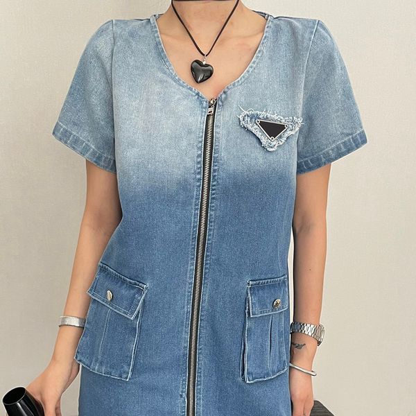 summer denim dress womens designer dresses fashion zipper design girls skirts hip hop personality pocket dresses clothing, Black
summer denim dress womens designer dresses fashion zipper design girls skirts hip hop personality pocket dresses clothing, Black