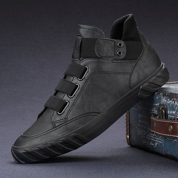 yitu autumn new men's fashion shoes black high casual shoes men wear-resisting loafers designer leisure vulcanized shoes
yitu autumn new men's fashion shoes black high casual shoes men wear-resisting loafers designer leisure vulcanized shoes