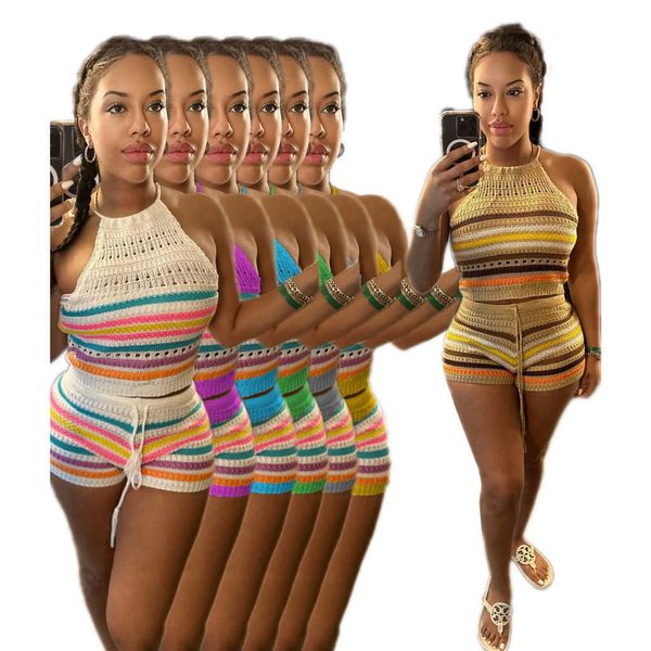 women's summer tracksuits suits sport new sweater fashion open back hanging neck wrapped hip tight set women, Gray
women's summer tracksuits suits sport new sweater fashion open back hanging neck wrapped hip tight set women, Gray
