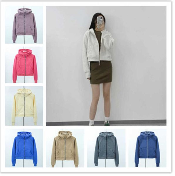 yoga clothes lu-66 women brushed full zip hoodie jacket sportswear outfits hooded workout track running coat with pockets outdoor fleeces th, Black
yoga clothes lu-66 women brushed full zip hoodie jacket sportswear outfits hooded workout track running coat with pockets outdoor fleeces th, Black