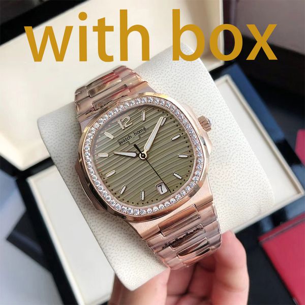 2023new aaaa watch mens automatic watches lady dress full stainless steel sapphire waterproof luminous watches couples style for wristwatche, Slivery;brown
2023new aaaa watch mens automatic watches lady dress full stainless steel sapphire waterproof luminous watches couples style for wristwatche, Slivery;brown