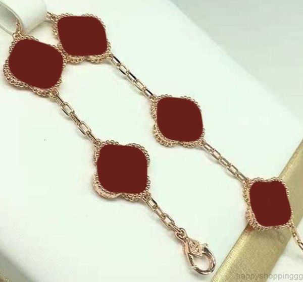 6 colors fashion classic 4/four leaf clover charm bracelets bangle chain agate shell wedding cjeweler for mens womens gifts, Silver
6 colors fashion classic 4/four leaf clover charm bracelets bangle chain agate shell wedding cjeweler for mens womens gifts, Silver