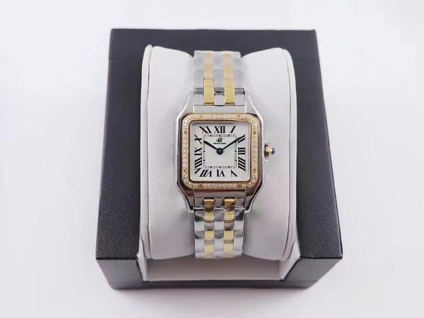 fashion women's watch mold square roman watch designer watch quartz movement women's watch dial high-quality stainless steel, Slivery;golden
fashion women's watch mold square roman watch designer watch quartz movement women's watch dial high-quality stainless steel, Slivery;golden