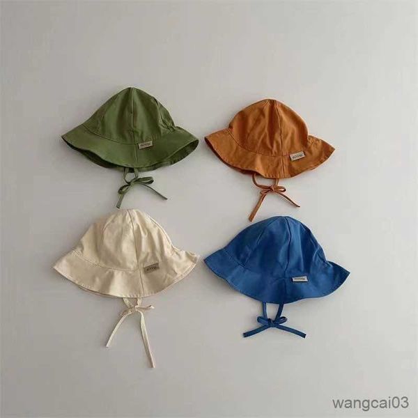 caps hats newborn infant girl sun protection cap fashion candy color lace-up fisherman's hat boys cotton solid large brimmed basin caps, Yellow
caps hats newborn infant girl sun protection cap fashion candy color lace-up fisherman's hat boys cotton solid large brimmed basin caps, Yellow