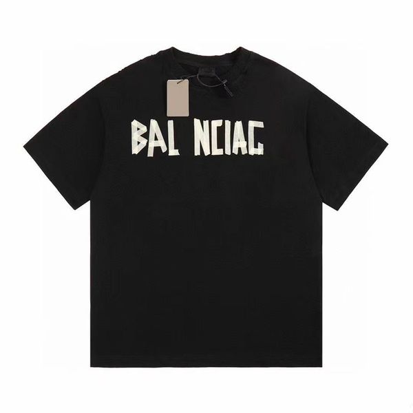 23s mens tshirt designer t shirt mens tees pure cotton breathable and versatile light luxury fashion trend clothing, White;black
23s mens tshirt designer t shirt mens tees pure cotton breathable and versatile light luxury fashion trend clothing, White;black