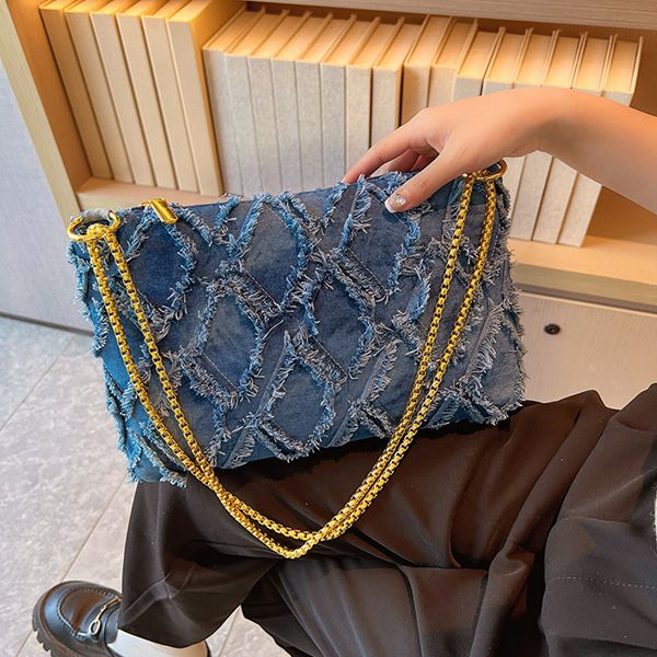 brand designer denim chain crossbody bags for women new travel lady underarm shoulder side bag female handbags and purses
brand designer denim chain crossbody bags for women new travel lady underarm shoulder side bag female handbags and purses