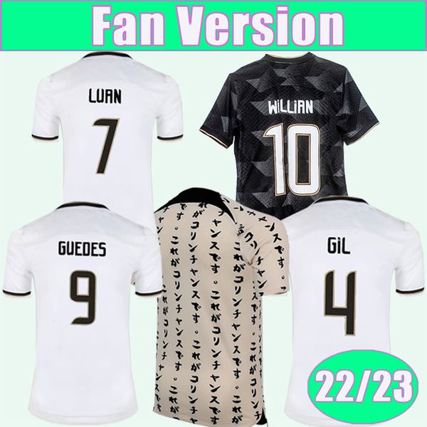 22 23 gabriel luan mens soccer jerseys gil fagner cantillo guedes jo r.augusto willian giuliano home white away black 3rd football shirts sh, Black;yellow
22 23 gabriel luan mens soccer jerseys gil fagner cantillo guedes jo r.augusto willian giuliano home white away black 3rd football shirts sh, Black;yellow