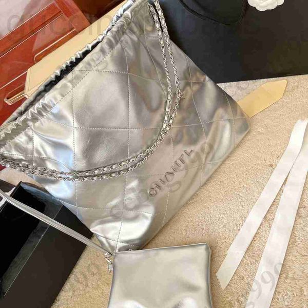 classic 22 large shopping designer bags shiny calfskin silver metal hardware coins chain shoulder crossbody with mini wallets women multi ca
classic 22 large shopping designer bags shiny calfskin silver metal hardware coins chain shoulder crossbody with mini wallets women multi ca