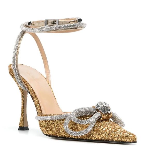 mach&mach double bow sandals shoes women crystals tracing wrap ankle straps silk-satin point toe pump stiletto-heeled lady party wedding, Black
mach&mach double bow sandals shoes women crystals tracing wrap ankle straps silk-satin point toe pump stiletto-heeled lady party wedding, Black