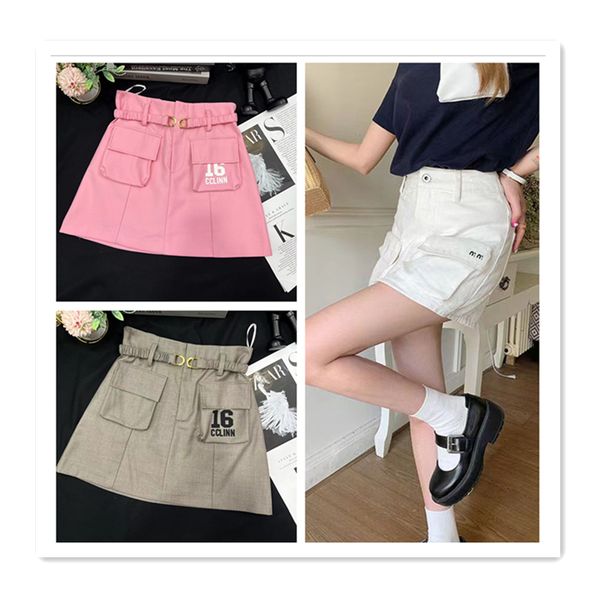 designer short skirt womens skirts pantsfashion letter print denim fabric khaki a line skirt lining anti light slim versatile summer mini sk, Black
designer short skirt womens skirts pantsfashion letter print denim fabric khaki a line skirt lining anti light slim versatile summer mini sk, Black