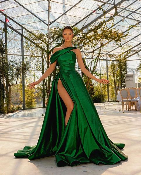 green plus size a line prom dresses long for black women one shoulder pleats high side split draped evening party birthday gowns special occ
green plus size a line prom dresses long for black women one shoulder pleats high side split draped evening party birthday gowns special occ