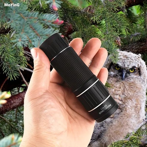 Image of MoYinG 10x Zoom Optical Monocular,Mini Size Portable Design,HD Imaging BAK4 Prism,Small Telescope For Outdoor Going,Playing,Birds Watching,Fishing