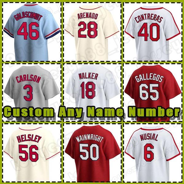 28 nolan arenado 46 paul goldschmidt baseball jerseys willson contreras yadier molina ozzie smith walker cardinals''dylan carlson, Blue;black
28 nolan arenado 46 paul goldschmidt baseball jerseys willson contreras yadier molina ozzie smith walker cardinals''dylan carlson, Blue;black