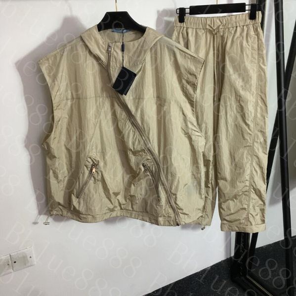 women's two piece pants chest letter oblique zipper sleeveless hooded vest coat letter drawstring elastic waist casual pants 607, White
women's two piece pants chest letter oblique zipper sleeveless hooded vest coat letter drawstring elastic waist casual pants 607, White