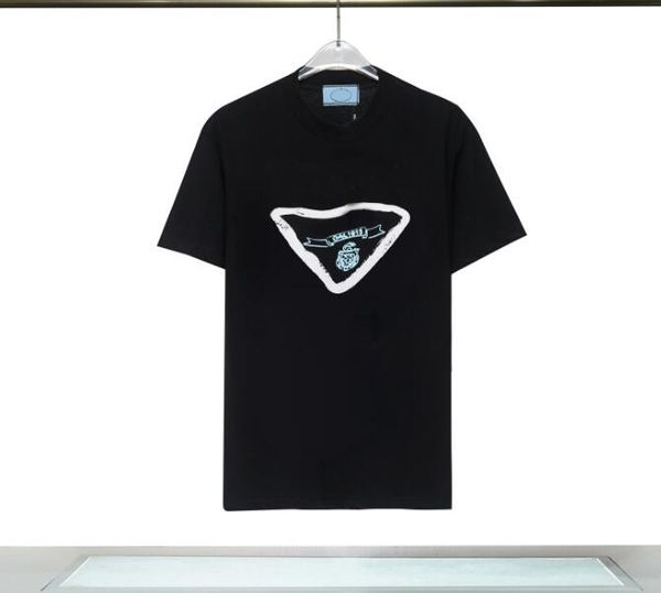 23ss men women designers t-shirts tee triangle letters print short sleeve man crew neck paris fashion streetwear black size s-3xl, White;black
23ss men women designers t-shirts tee triangle letters print short sleeve man crew neck paris fashion streetwear black size s-3xl, White;black