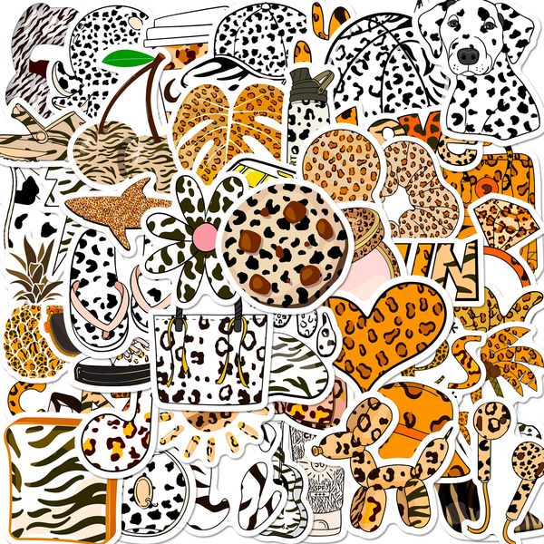 50pcs leopard stickers pack waterproof vinyl stickers non-random for car bike luggage lapskateboard scrapbook water bottle decal
50pcs leopard stickers pack waterproof vinyl stickers non-random for car bike luggage lapskateboard scrapbook water bottle decal