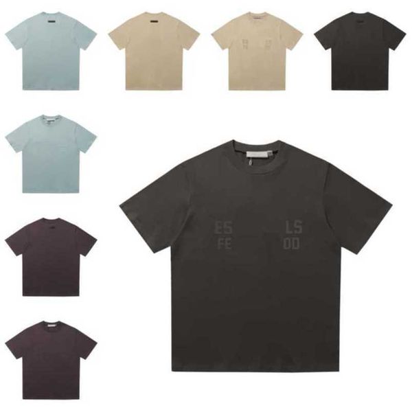 2023 summer mens womans essent t shirts essentail loose high street short sleeve fashion casual clothing essentiel crew neck wear 4012r9vl, White;black
2023 summer mens womans essent t shirts essentail loose high street short sleeve fashion casual clothing essentiel crew neck wear 4012r9vl, White;black