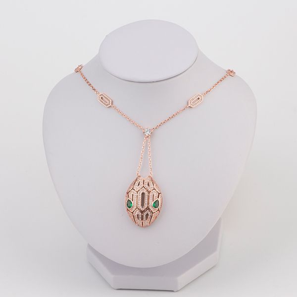 new silver rose gold plated chain snake diamond pendants long necklaces for women trendy mom set designer jewelry party christmas wedding gi
new silver rose gold plated chain snake diamond pendants long necklaces for women trendy mom set designer jewelry party christmas wedding gi