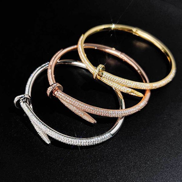 fine nail bangle sterling silver hollow elastic bracelet 16-19cm for woman designer t0p quality official reproductions premium gifts 033, Golden;silver
fine nail bangle sterling silver hollow elastic bracelet 16-19cm for woman designer t0p quality official reproductions premium gifts 033, Golden;silver