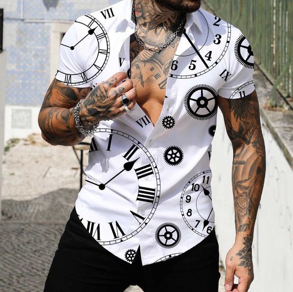 hawaiian men's short sleeved shirt street clothing 3d printing stripes patchwork beach wear fashion 2023, White;black
hawaiian men's short sleeved shirt street clothing 3d printing stripes patchwork beach wear fashion 2023, White;black