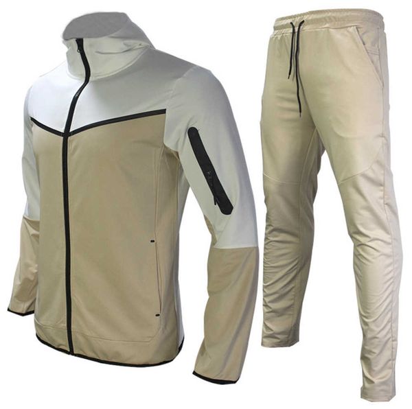 thin tech fleece men tracksuit designer sweat suit two piece set sports sweatpants with long sleeve hoodie for spring autumn mens clothing t, Gray
thin tech fleece men tracksuit designer sweat suit two piece set sports sweatpants with long sleeve hoodie for spring autumn mens clothing t, Gray