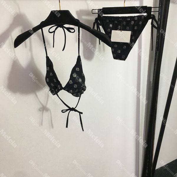 women bikini rhinestone letter swimwear wang beach wear backless bandage swimsuit low waist bathing suit, Black
women bikini rhinestone letter swimwear wang beach wear backless bandage swimsuit low waist bathing suit, Black