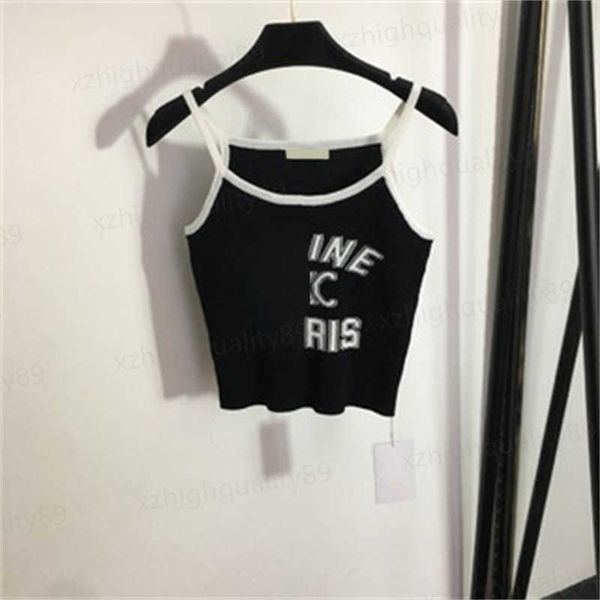 tank for women knit camis designer womens clothes summer chest logo letters cool knitted camisole daily casual fashion black tanks high-end, White
tank for women knit camis designer womens clothes summer chest logo letters cool knitted camisole daily casual fashion black tanks high-end, White