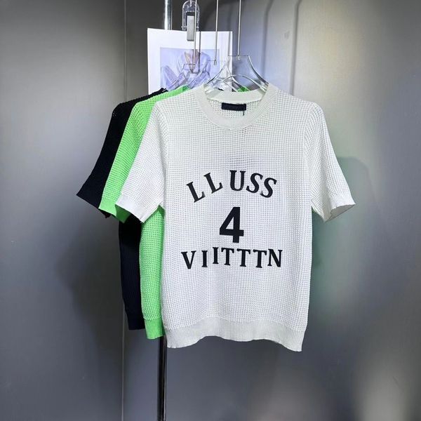 designer fashion women knits classic letter print crew neck short sleeve casual design girls summer knitted tees top, White;black
designer fashion women knits classic letter print crew neck short sleeve casual design girls summer knitted tees top, White;black