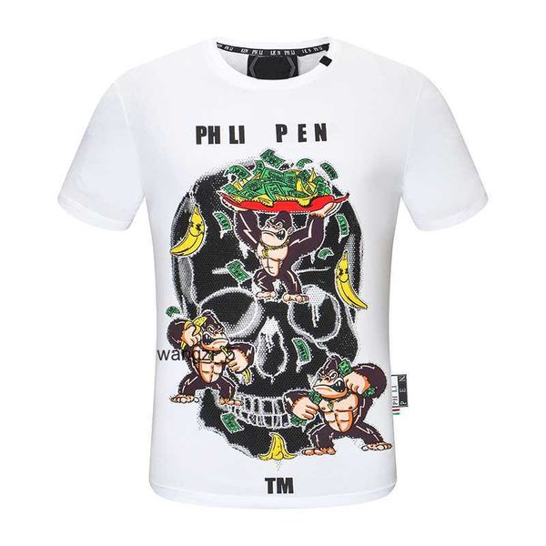 phillip plain tees t-shirt summer fashion designer long sleeve luxury letter cotton clothing short zivh 14 zn43, White;black
phillip plain tees t-shirt summer fashion designer long sleeve luxury letter cotton clothing short zivh 14 zn43, White;black