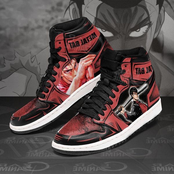 fashion anime casual shoes men women metal bat j1 sneakers italy delicate high manga leather designer couple custom animes for fans athletic, Black
fashion anime casual shoes men women metal bat j1 sneakers italy delicate high manga leather designer couple custom animes for fans athletic, Black
