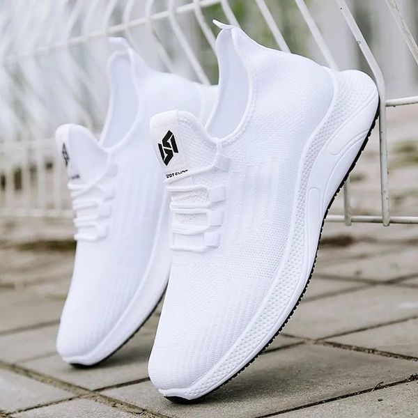 summer men's shoes new fashion white breathable mesh sports shoes men's low-lace-up shock-absorbing running shoes, Black
summer men's shoes new fashion white breathable mesh sports shoes men's low-lace-up shock-absorbing running shoes, Black
