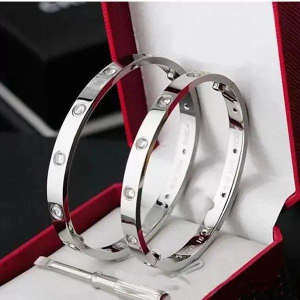 fashion love bracelet ladies rose gold silver lady bangle titanium steel screw screwdriver diamond luxury designer jewelry womens mens brace, Golden;silver
fashion love bracelet ladies rose gold silver lady bangle titanium steel screw screwdriver diamond luxury designer jewelry womens mens brace, Golden;silver