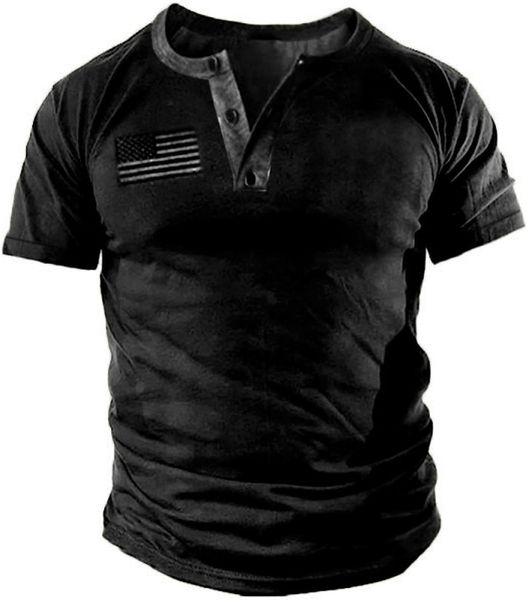 mens casual button short sleeve henley t-shirts patriotic tactical military army shirts for men, White;black
mens casual button short sleeve henley t-shirts patriotic tactical military army shirts for men, White;black